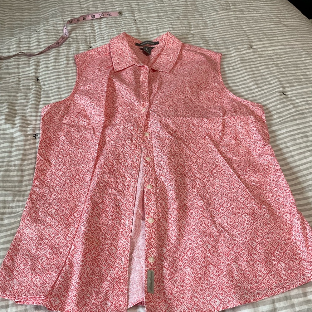 Eddie Bauer Sleeveless Wrinkle Free Blouse XL